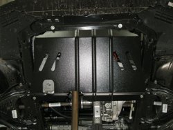 2 169 р. Защита картера двигателя (1.6, МКПП/АКПП) ECO Renault Logan 2 рестайлинг (2018-2024). Увеличить фотографию 2