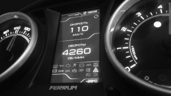 82 999 р. Приборная панель Ferrum GF 890 Nissan Terrano D10 дорестайлинг (2013-2016) (Серебро). Увеличить фотографию 7