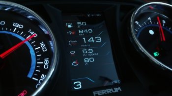 82 999 р. Приборная панель Ferrum GF 890 Renault Sandero (BS) (2009-2014) (Серебро). Увеличить фотографию 8