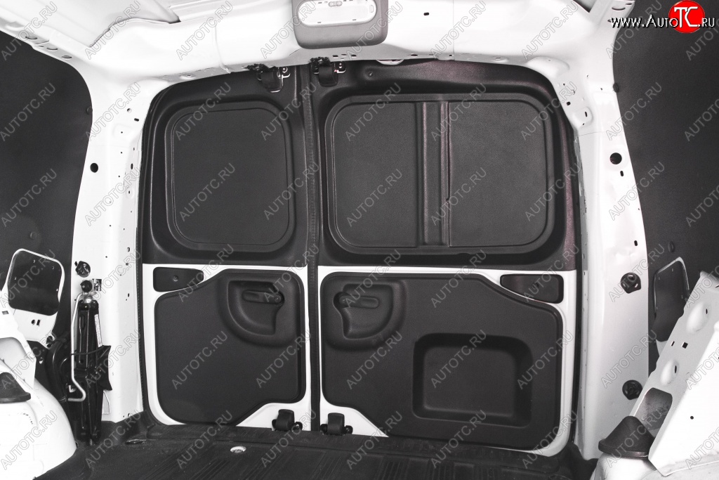 5 749 р. Внутренняя обшивка задних дверей RA (фургон, 2 шт.)  Лада Ларгус (2012-2024) (Без скотча)