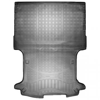 2 799 р. Коврик в багажник Norplast Unidec (фургон)  Лада Ларгус (2012-2024) (Цвет: черный). Увеличить фотографию 1