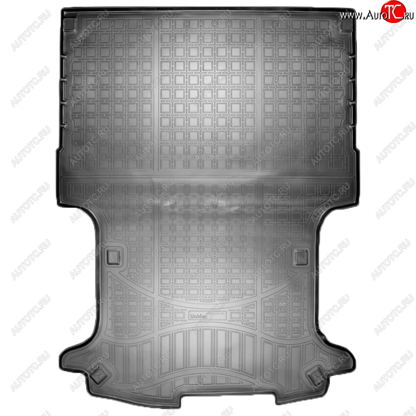 2 799 р. Коврик в багажник Norplast Unidec (фургон)  Лада Ларгус (2012-2024) (Цвет: черный)