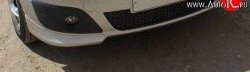 1 139 р. Накладки на передний бампер K2 Лада Ларгус дорестайлинг R90 (2012-2021) (Неокрашенная). Увеличить фотографию 2