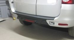 Накладка защитная на задний бампер Тюн-Авто (с ПТФ) Лада Ларгус дорестайлинг R90 (2012-2021)