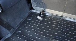 Коврик в багажник (7 мест, длинный) Aileron (полиуретан) Лада Ларгус дорестайлинг R90 (2012-2021)