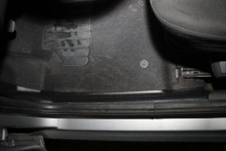 1 399 р. Накладки на ковролин в салон Артформ (передние)  Лада Ларгус (2012-2024). Увеличить фотографию 2