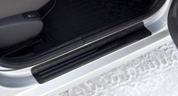 1 899 р. Накладки на порожки автомобиля RA  Лада Ларгус (2012-2024). Увеличить фотографию 1