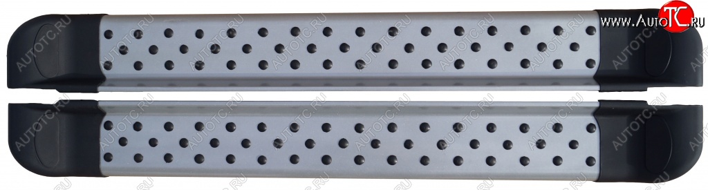 6 449 р. Алюминиевые порожки для ног Сити Стайл  Лада Нива 4х4  2121 (1977-2019)
