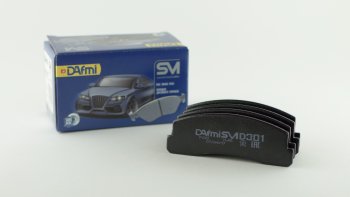 Колодка переднего дискового тормоза DAFMI (SM) ВИС 23461 фургон, рестайлинг (2021-2024)