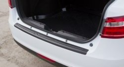 999 р. Накладка защитная на задний бампер RA Лада Веста 2180 седан дорестайлинг (2015-2023). Увеличить фотографию 1