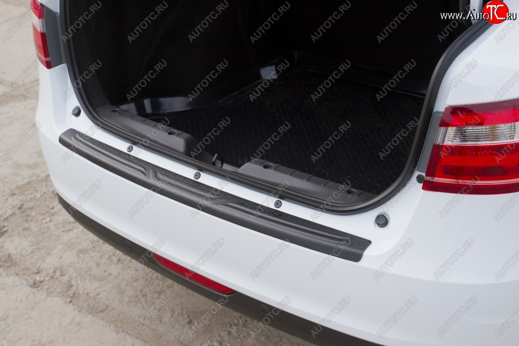 999 р. Накладка защитная на задний бампер RA Лада Веста 2180 седан дорестайлинг (2015-2023)