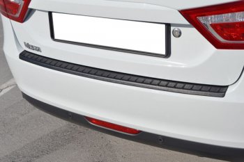 499 р. Защитная накладка заднего бампера Тюн-Авто Лада Веста 2180 седан дорестайлинг (2015-2023). Увеличить фотографию 4