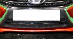 1 329 р. Защитная решётка в воздуховод автомобиля Russtal (черная)  Лада Веста ( 2180 седан,  SW 2181) (2015-2023). Увеличить фотографию 1