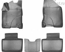 Комплект ковриков в салон Norplast Unidec Лада Веста 2180 седан дорестайлинг (2015-2023)  (черные)
