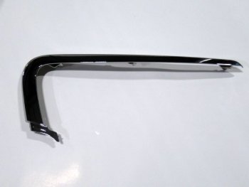 1 589 р. Верхняя левая вставка переднего бампера Standart  Лада Веста ( 2180 седан,  SW 2181) (2015-2023) (хром). Увеличить фотографию 1