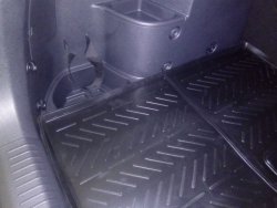 Коврик в багажник Aileron (c фальшполом) Лада Веста SW 2181 универсал дорестайлинг (2017-2022)