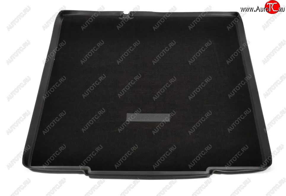 2 599 р. Комбинированый коврик с повышенной износостойкостью в багажник Unidec (полиуретан, текстиль, на нижнюю полку)  Лада Веста  SW 2181 (2017-2024) (Черный)