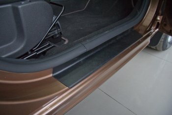 1 599 р. Комплект накладок в проем дверей АртФорм (4 шт.) Лада XRAY (2016-2022). Увеличить фотографию 3