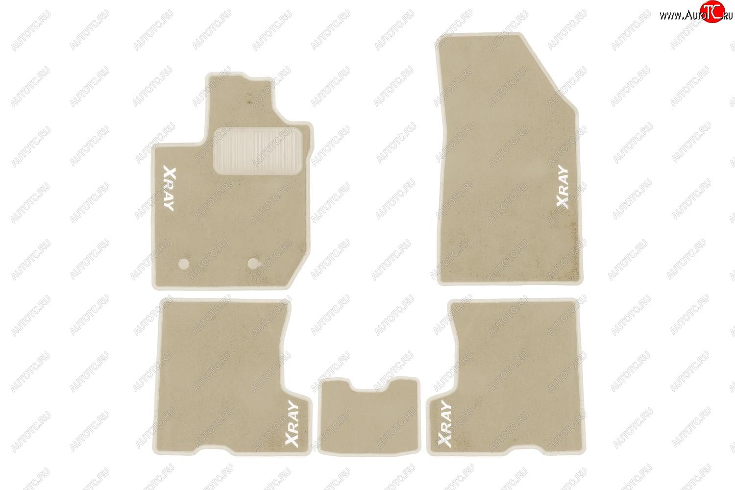 157 р. Комплект ковриков в салон Klever (текстиль) Лада XRAY (2016-2022)