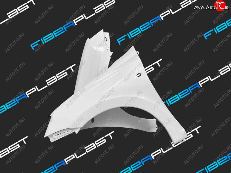 7 949 р. Правое крыло переднее Fiberplast Лада Гранта FL 2190 седан рестайлинг (2018-2024)