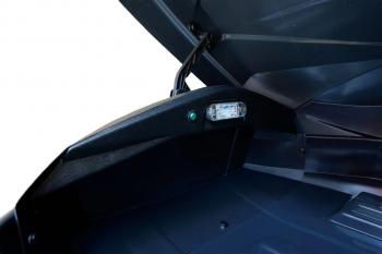 27 799 р. Автобокс (186*82*46 530 л двухсторонний) Enzo Peugeot 207 WA хэтчбэк 3 дв. дорестайлинг (2006-2009) (крепление скоба). Увеличить фотографию 5