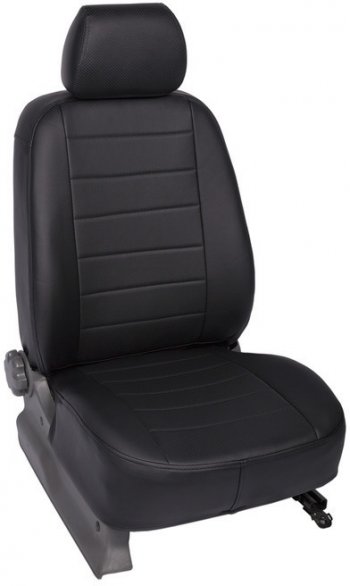 5 549 р. Чехлы на сиденья из экокожи Seintex (полосы, 40/60)  Volkswagen Amarok (2009-2022). Увеличить фотографию 5