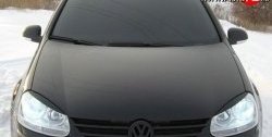 579 р. Реснички на фары M-VRS v2 Volkswagen Golf 5 универсал (2003-2009) (Неокрашенные). Увеличить фотографию 1