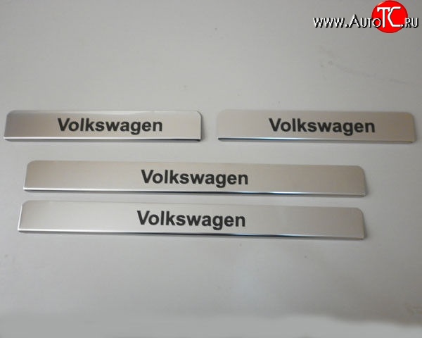 799 р. Накладки на порожки автомобиля M-VRS (нанесение надписи методом окраски)  Volkswagen Golf ( 5,  6) - Jetta ( A5,  A6)