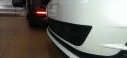 2 099 р. Сетка на бампер Russtal (черная) Volkswagen Golf 7 дорестайлинг, хэтчбэк 5 дв. (2012-2017). Увеличить фотографию 2