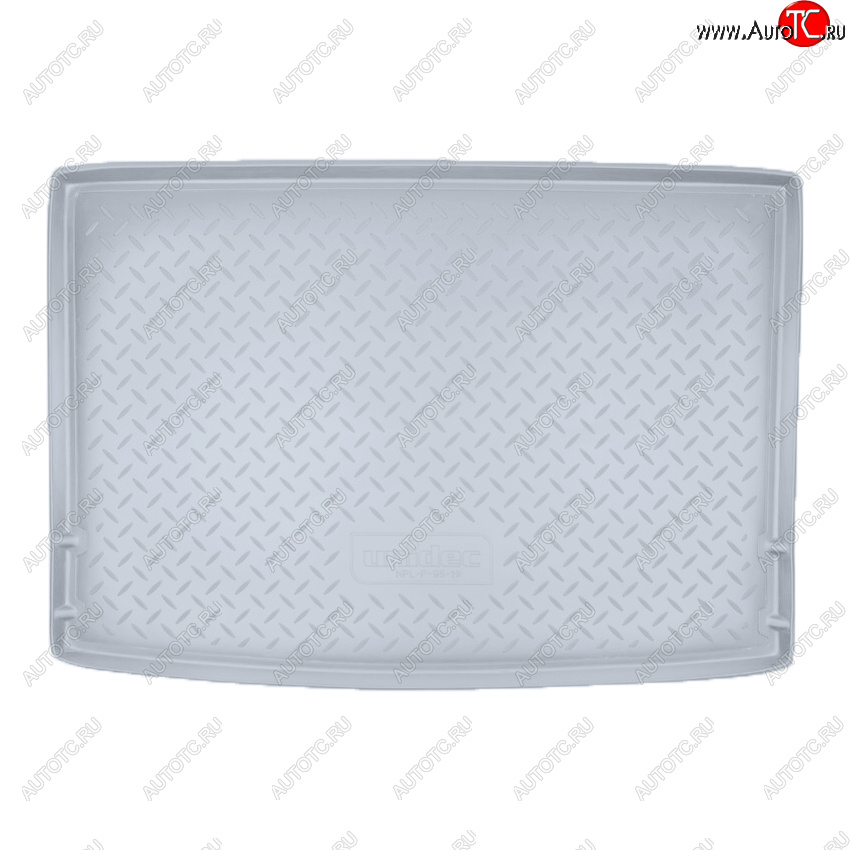 1 799 р. Коврик багажника Norplast Unidec  Volkswagen Golf Plus  6 (2009-2014) (Цвет: серый)