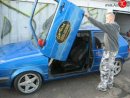 7 099 р. Комплект механизмов ламбо дверей АвтоТК Volkswagen Golf 2 (1983-1992) (Без газовых упоров). Увеличить фотографию 2