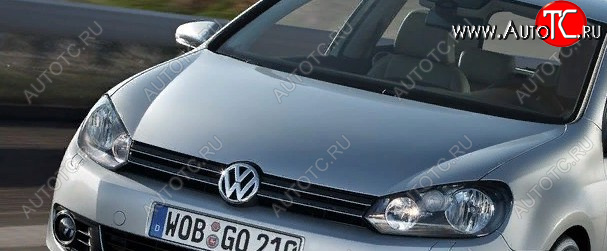 10 849 р. Металлический капот SIGNEDA Volkswagen Golf 6 хэтчбэк 5 дв. (2008-2014) (неокрашенный)