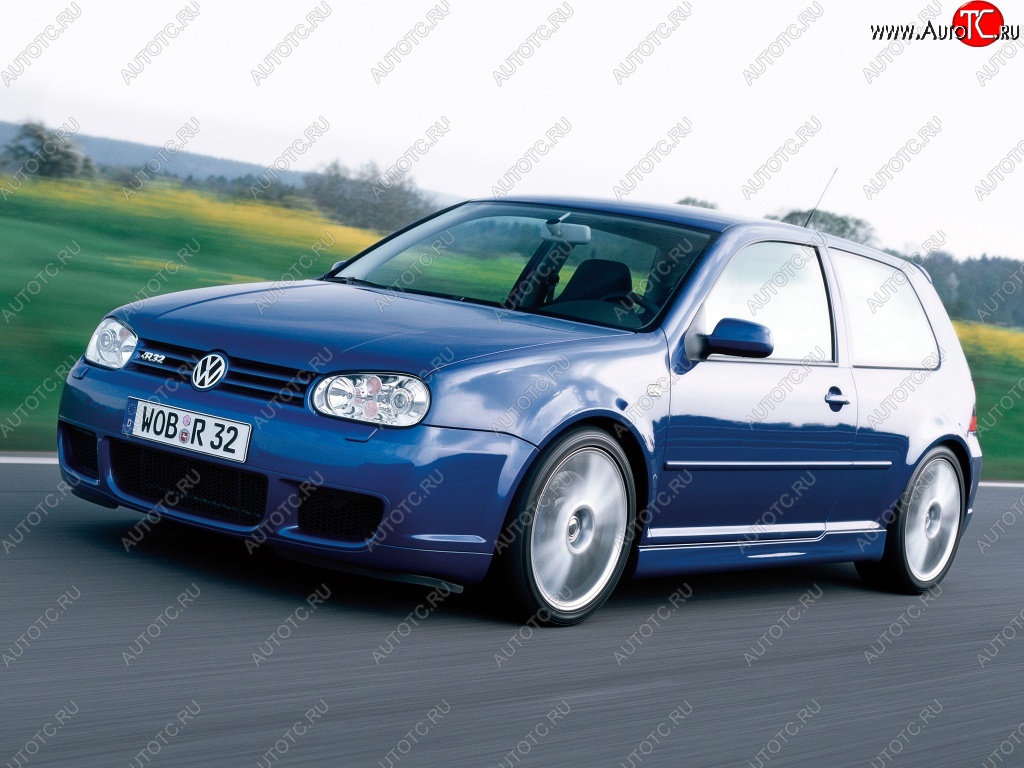 25 899 р. Передний бампер R32 v2  Volkswagen Golf  4 (1997-2003)