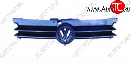 2 999 р. Решётка радиатора SAT Volkswagen Golf 4 (1997-2003) (Неокрашенная)