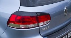 799 р. Реснички на фонари RA Volkswagen Golf 6 хэтчбэк 5 дв. (2008-2014) (Неокрашенные). Увеличить фотографию 1