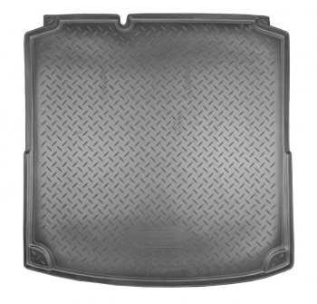 1 789 р. Коврик в багажник Norplast Unidec  Volkswagen Jetta  A6 (2011-2015) (Цвет: черный). Увеличить фотографию 1