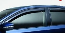 2 499 р. Дефлекторы окон (ветровики) Novline 4 шт  Volkswagen Jetta  A6 (2011-2015). Увеличить фотографию 1