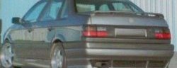 6 399 р. Задний бампер Rieger Volkswagen Passat B3 седан (1988-1993). Увеличить фотографию 1