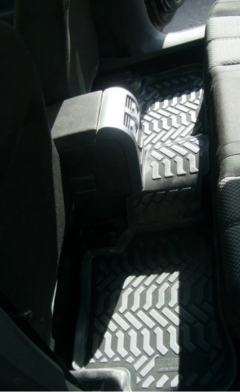 1 479 р. Коврики салона Aileron (3D с подпятником) Volkswagen Passat B6 седан (2005-2011). Увеличить фотографию 4