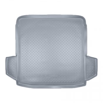 2 199 р. Коврик багажника Norplast Unidec  Volkswagen Passat  B6 (2005-2011) (Цвет: серый). Увеличить фотографию 1