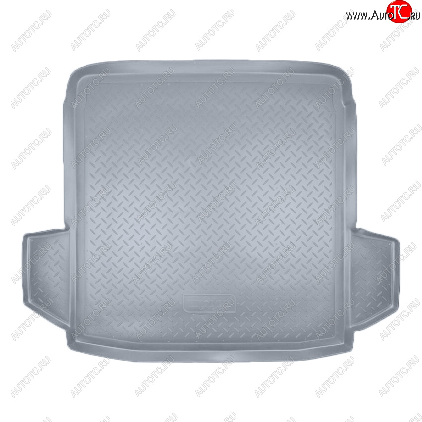2 199 р. Коврик багажника Norplast Unidec  Volkswagen Passat  B6 (2005-2011) (Цвет: серый)