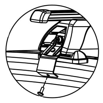 7 297 р. Багажник на крышу без рейлингов в сборе LUX  Volkswagen Passat  B6 (2005-2011) (поперечины прямоугольные 1.2 (цвет черный)). Увеличить фотографию 5