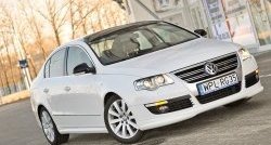 3 449 р. Накладка на передний бампер R-Line Volkswagen Passat B6 универсал (2005-2010). Увеличить фотографию 1