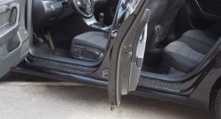 2 259 р. Накладки на порожки RA (комплект)  Volkswagen Passat  B7 (2010-2015). Увеличить фотографию 1