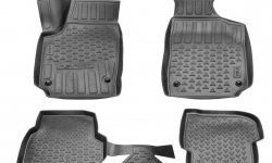 1 199 р. Комплект ковриков в салон Delform 4 шт. (полиуретан) Volkswagen Polo 5 седан рестайлинг (2015-2020). Увеличить фотографию 1