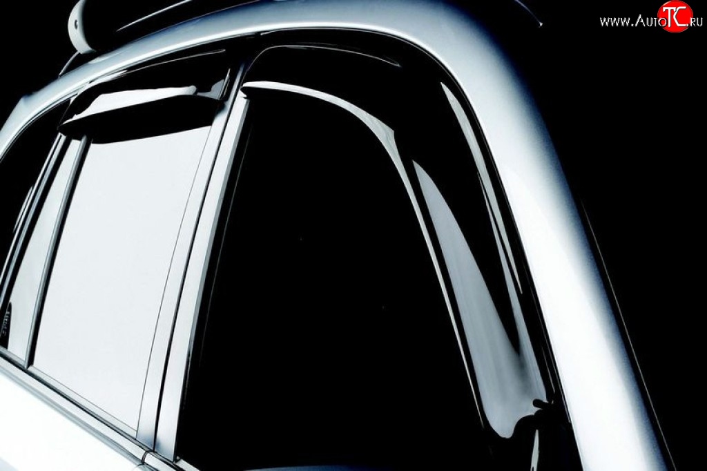 181 р. Дефлекторы окон (ветровики) (хетчбек) Novline 4 шт.  Volkswagen Polo  5 (2009-2015)