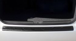 1 099 р. Защитная накладка на задний бампер RA  Volkswagen Polo  5 (2009-2015). Увеличить фотографию 5