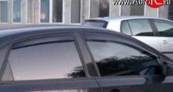 1 849 р. Комплект дефлекторов окон SkyLine Volkswagen Polo 5 хэтчбек рестайлинг (2015-2020). Увеличить фотографию 1
