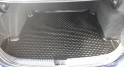 1 479 р. Коврик в багажник Element (полиуретан)  Volkswagen Polo  5 (2009-2020). Увеличить фотографию 5