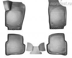 2 099 р. Комплект ковриков в салон SD Norplast 3D Volkswagen Polo 5 хэтчбек дорестайлинг (2009-2015). Увеличить фотографию 1